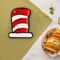 8 Count Dr Seuss Birthday Party Hat Shaped Paper Dessert Plates Disposable Tableware for Kids Celebration